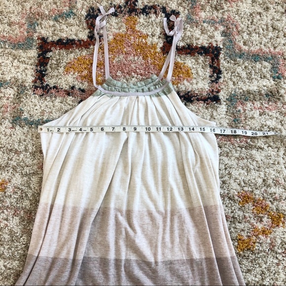 Anthropologie Eloise purple stripe swing sundress - Picture 3 of 8